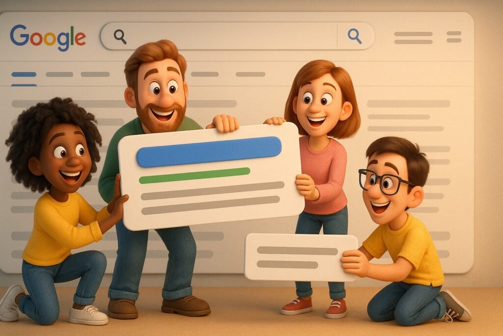 Google Search results