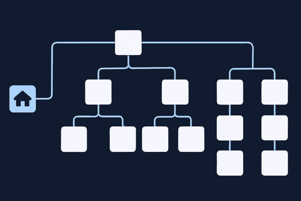 website hierarchy generator