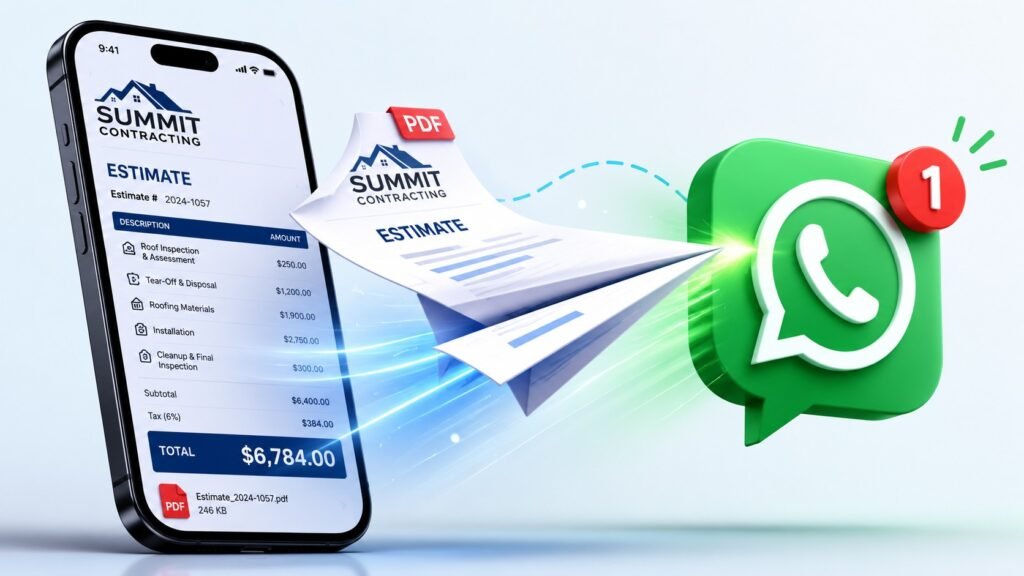 handyman PDF offer via WhatsApp